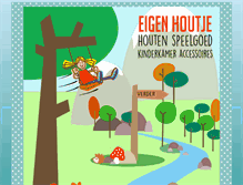 Tablet Screenshot of eigenhoutje.com
